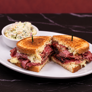 (R2) Hot Pastrami and Melted Swiss Cheese