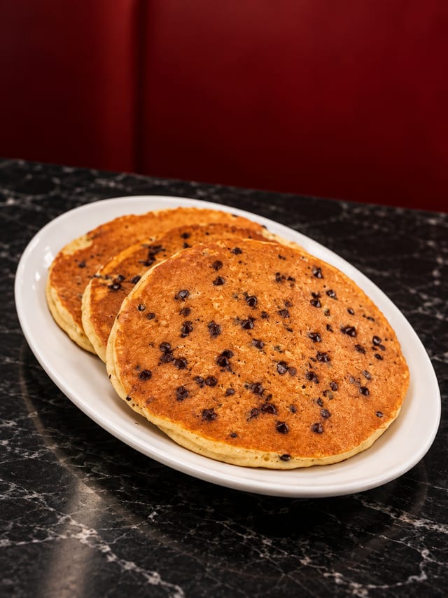 Chocolate Chip Pancakes.