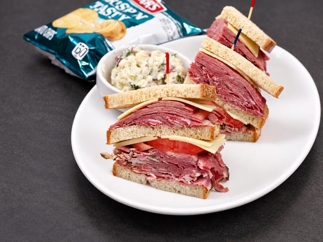(C9) Corned Beef, Pastrami, and Salami.