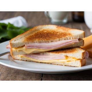 Grilled Cheese and Ham