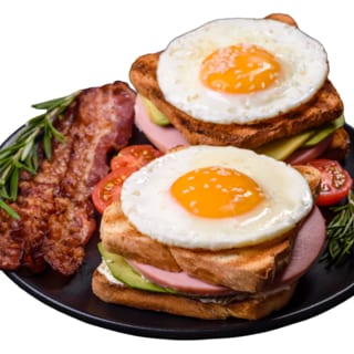 Ham Eggs and Cheese Sand