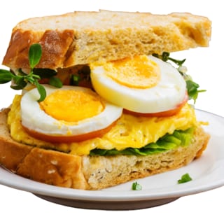 (C18) Tuna, Hard Boiled Egg, and American Cheese