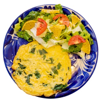 (24) Spinach Omelette